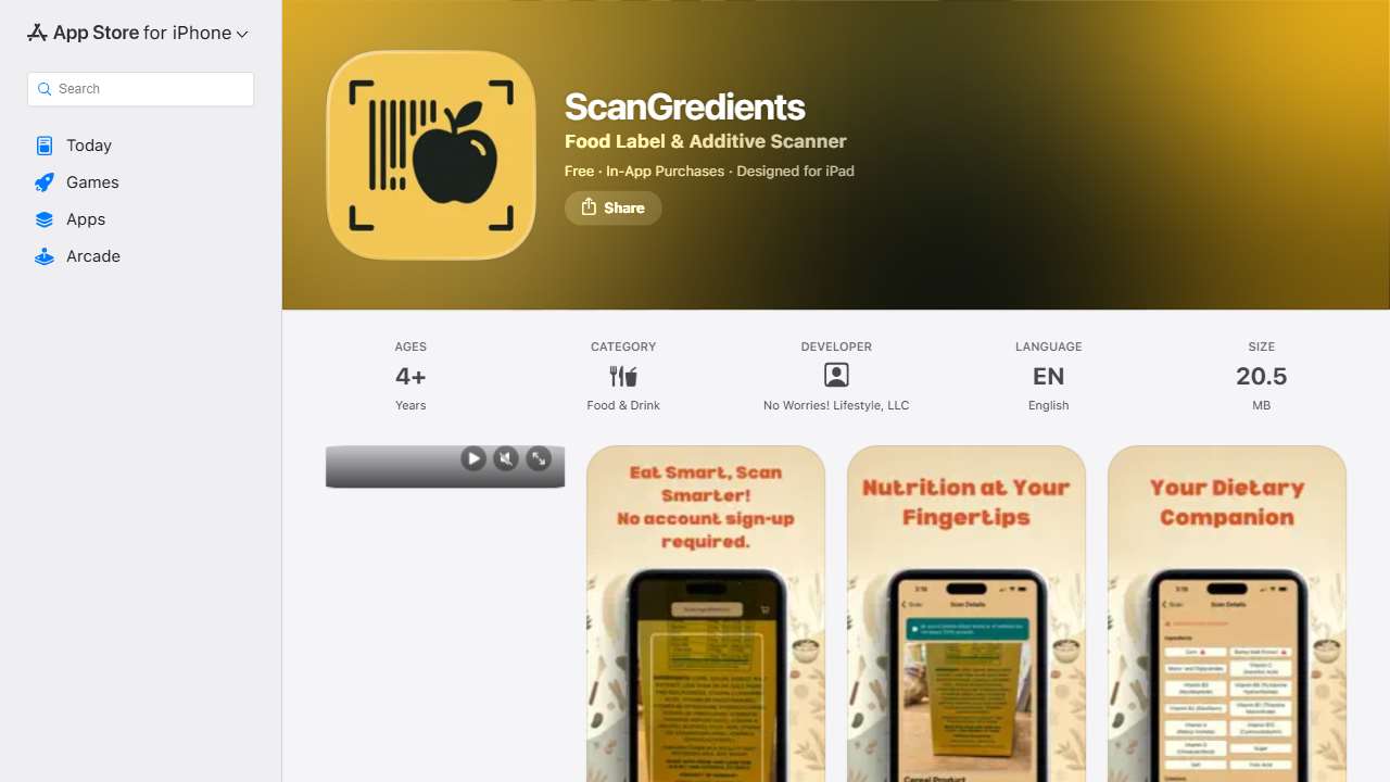 Ingredient Scanner & Analyzer