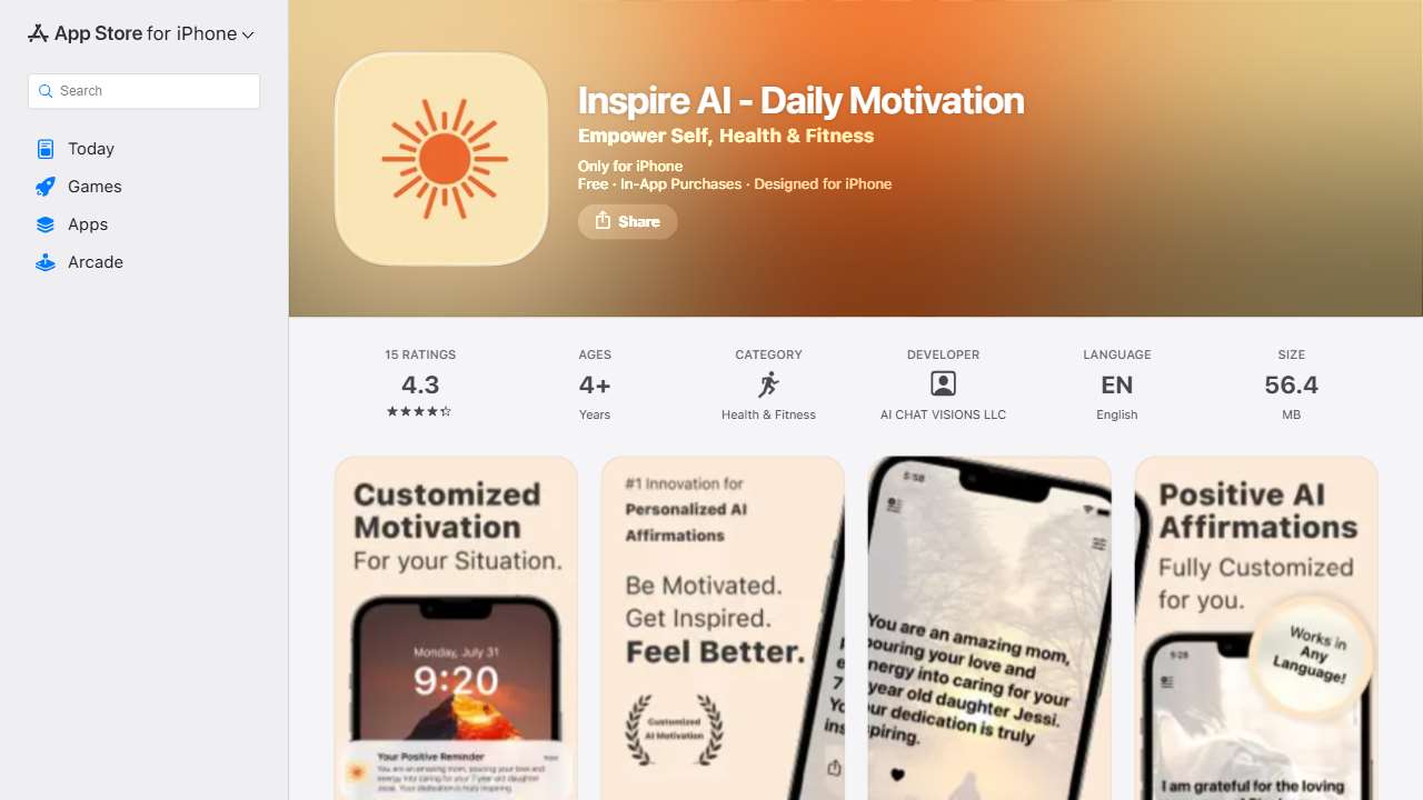 Inspire AI - Daily Motivation