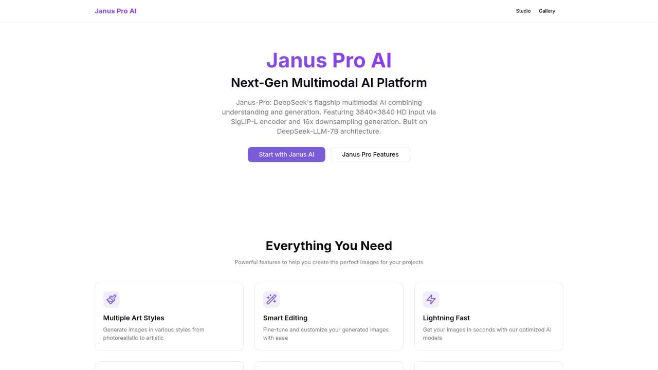 Janus Pro AI