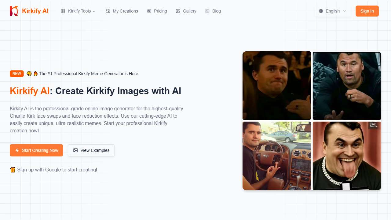 Kirkify AI Image Generator