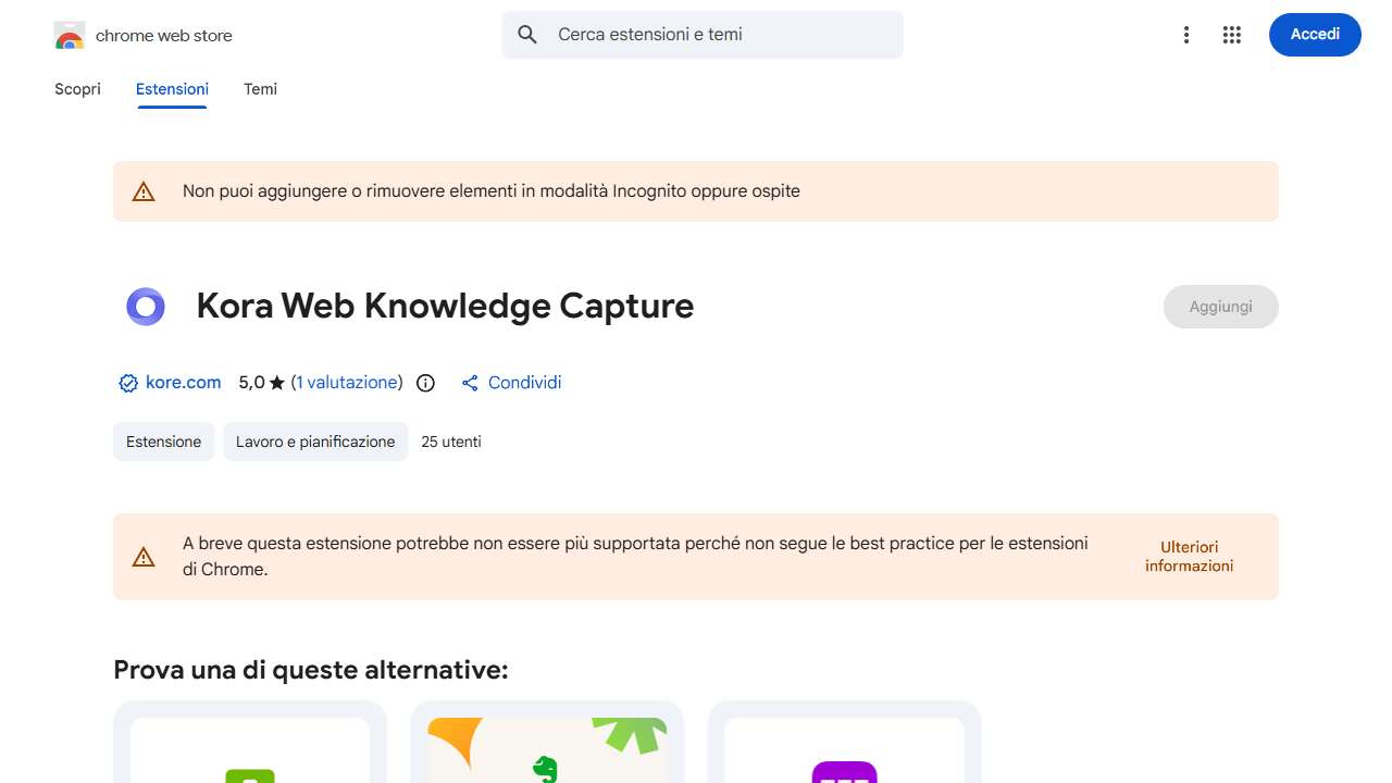 Kora Web Knowledge Capture