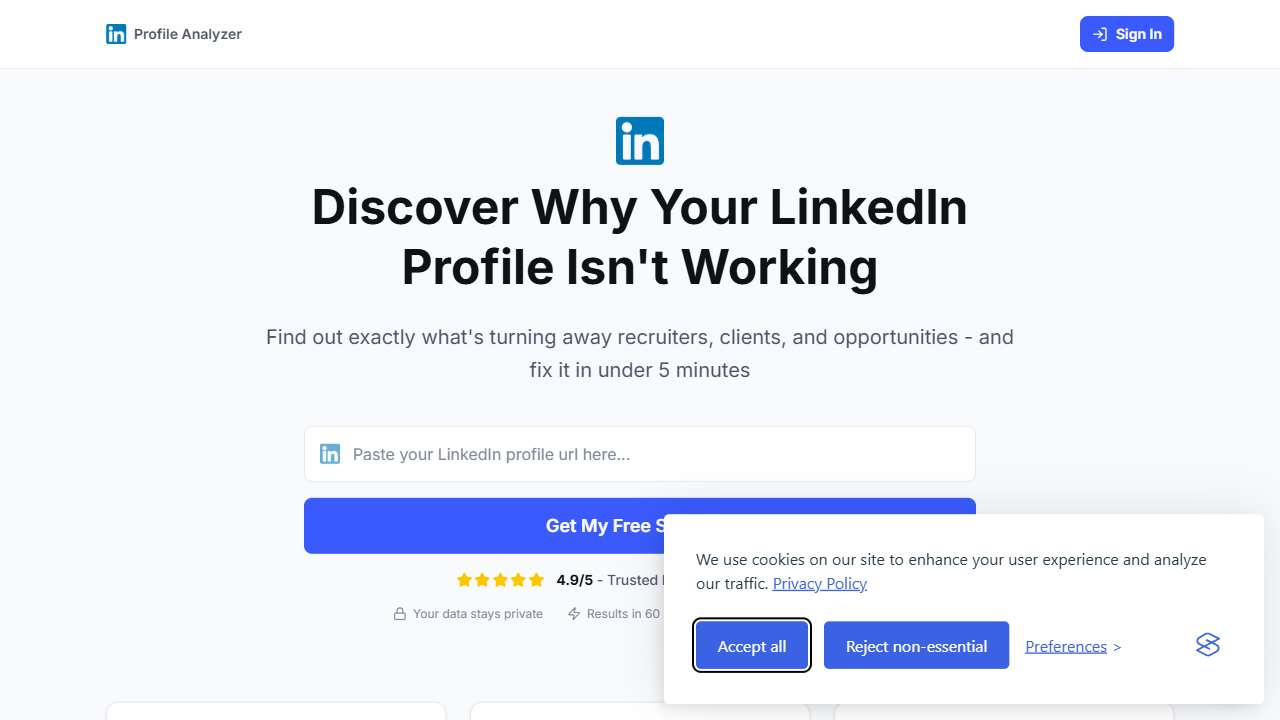 LinkedIn Profile Analyzer