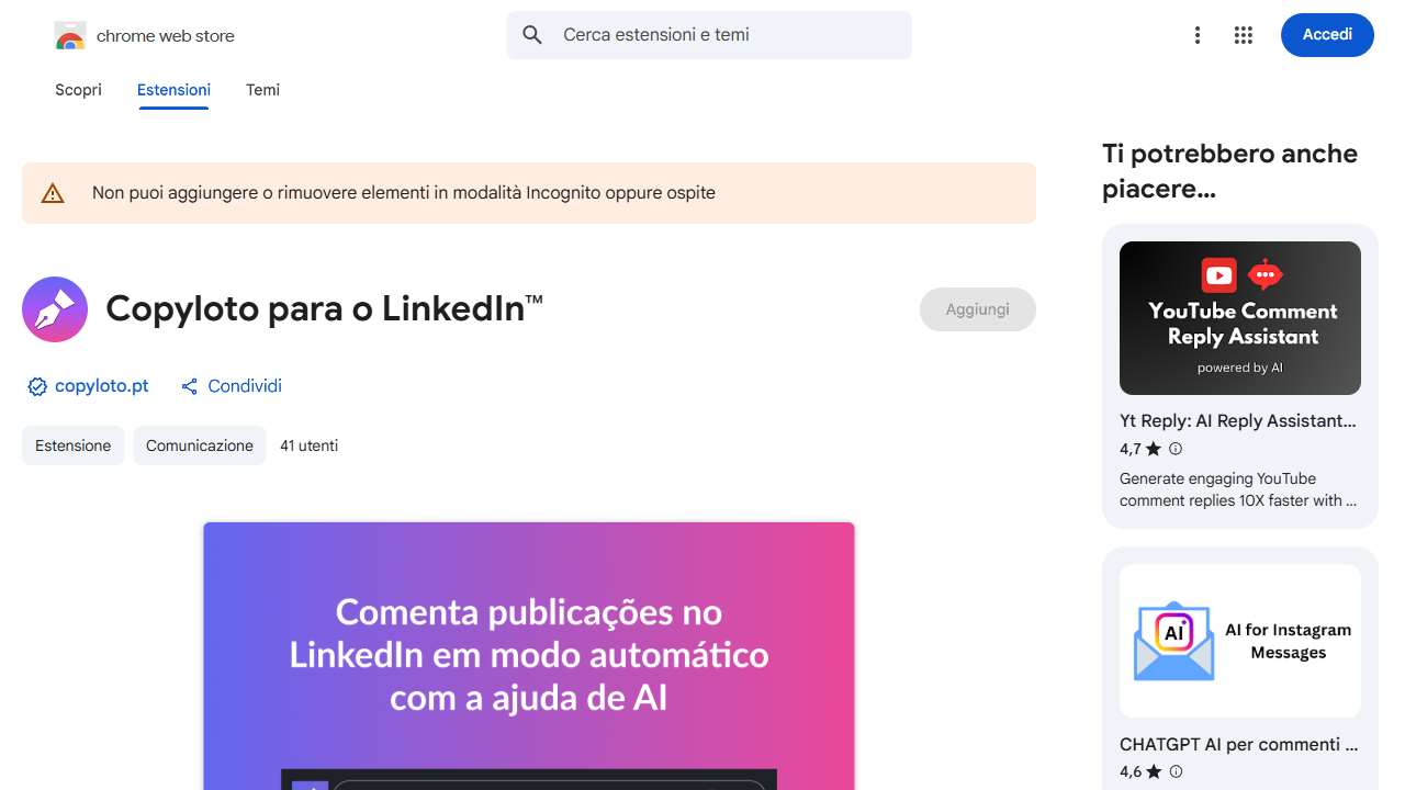 LinkedIn™ Comment AI