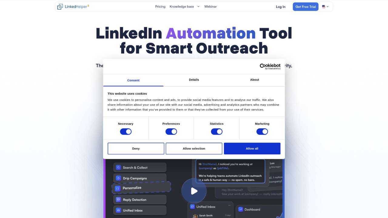 Linked Helper – The Safest and Most Powerful LinkedIn Automation Tool