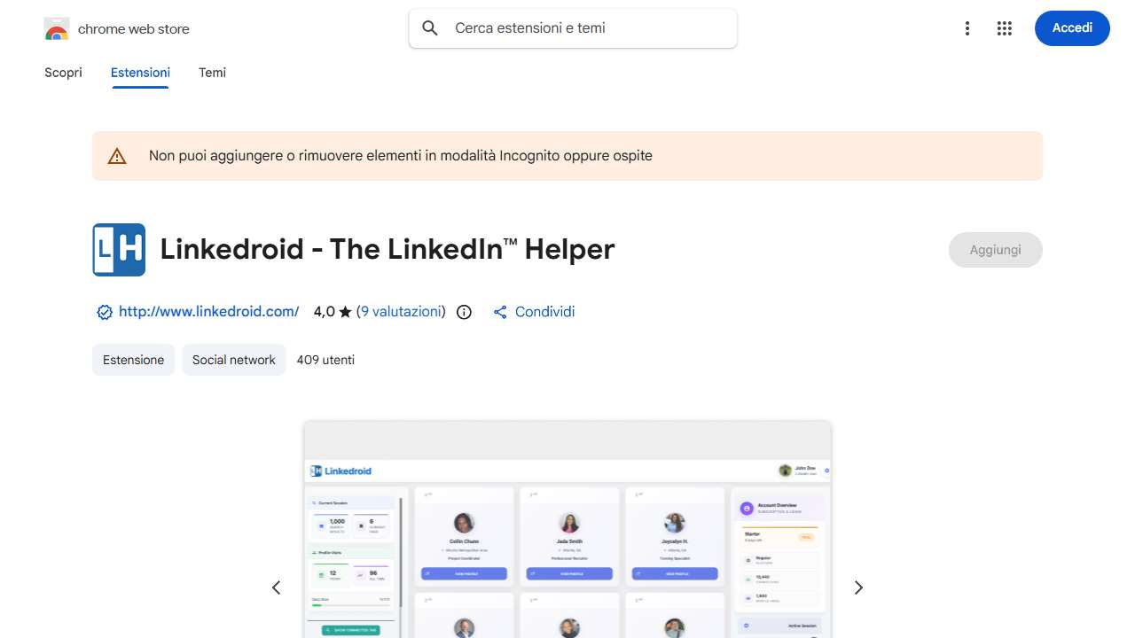Linkedroid