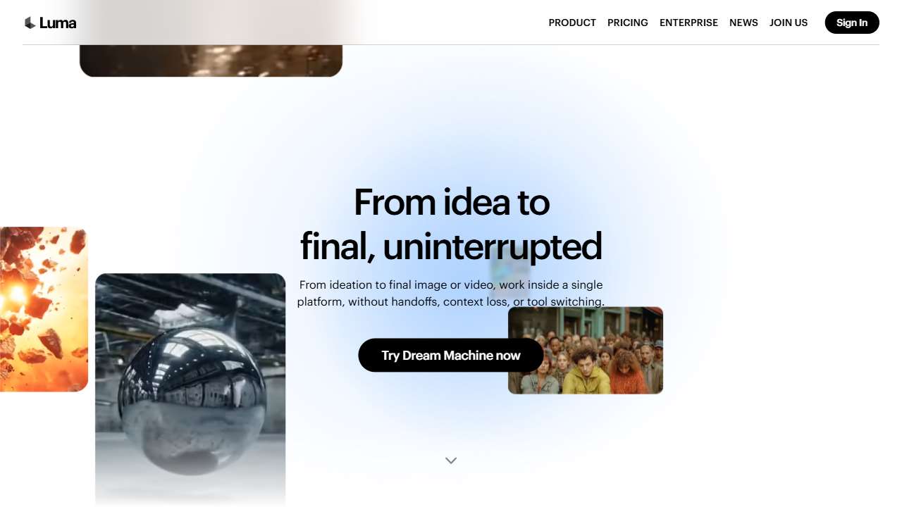 Luma AI Dream Machine