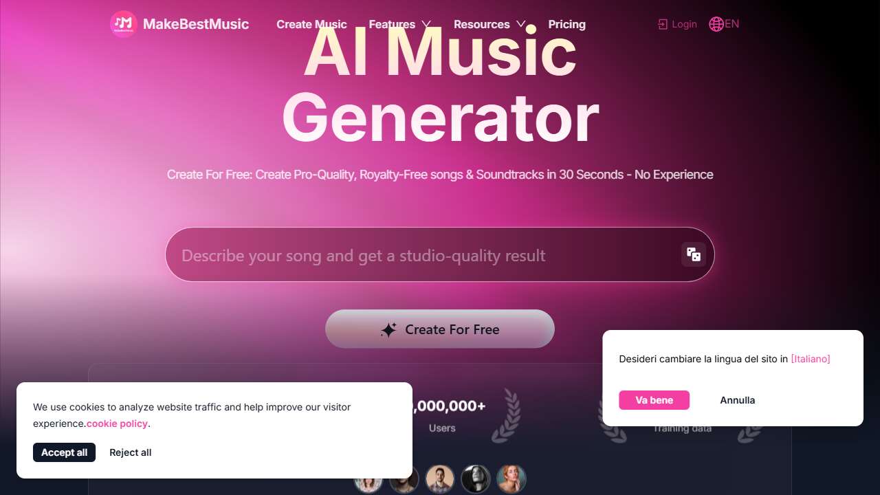 MakeBestMusic – AI Tools to Create Music Effortlessly