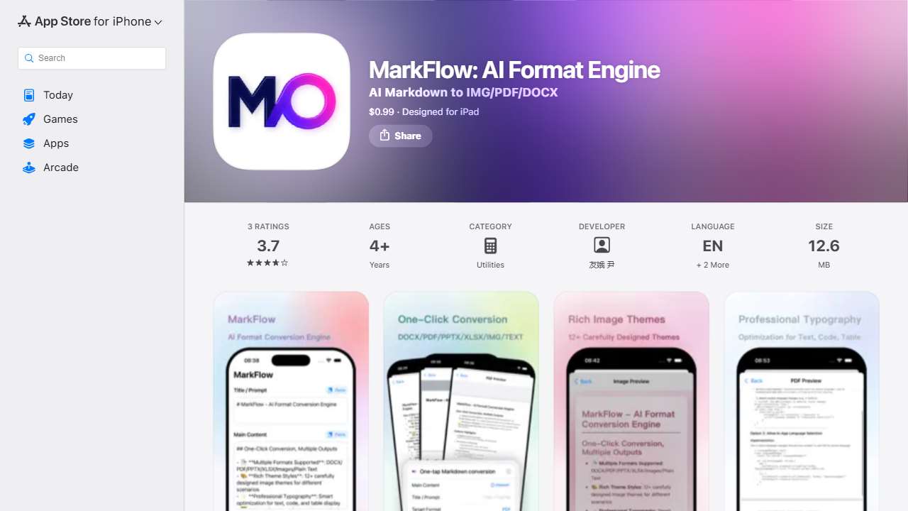 MarkFlow: AI Format Engine