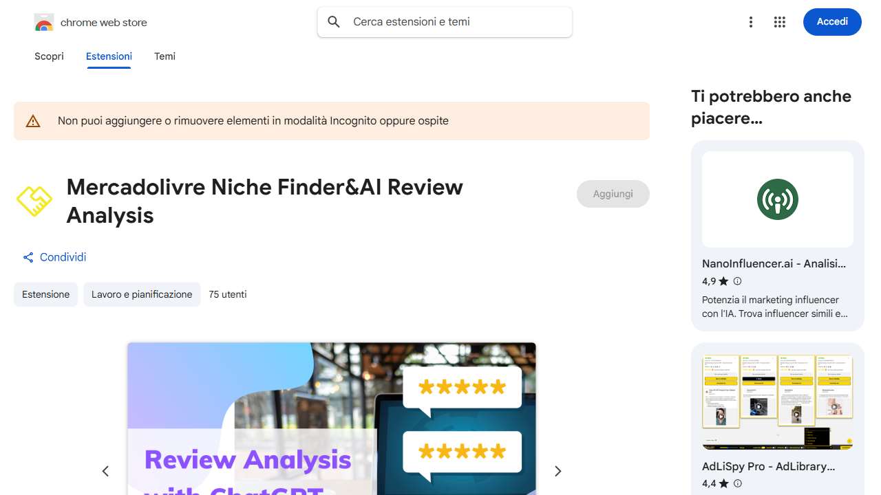 Mercadolivre Niche Finder & AI Review Analysis