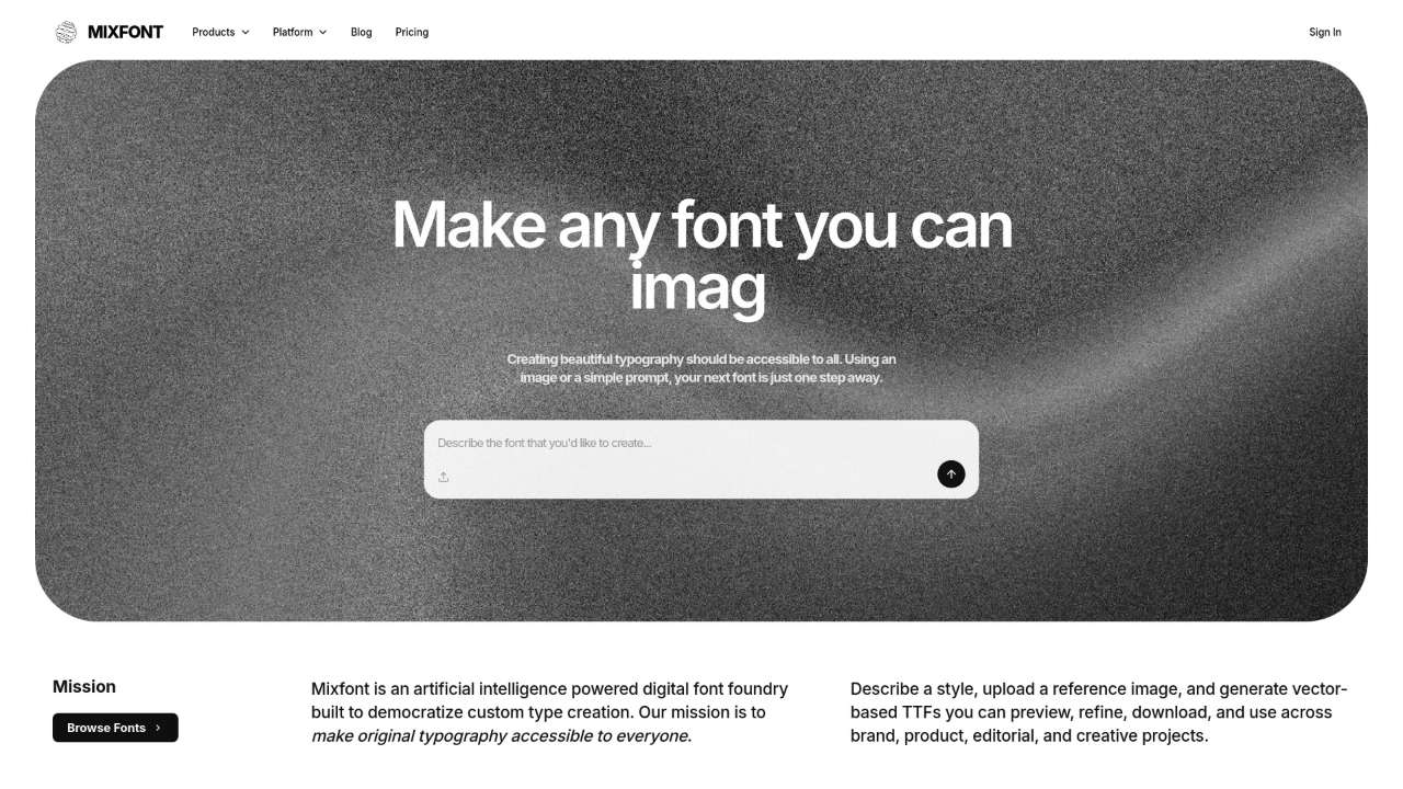 Mixfont