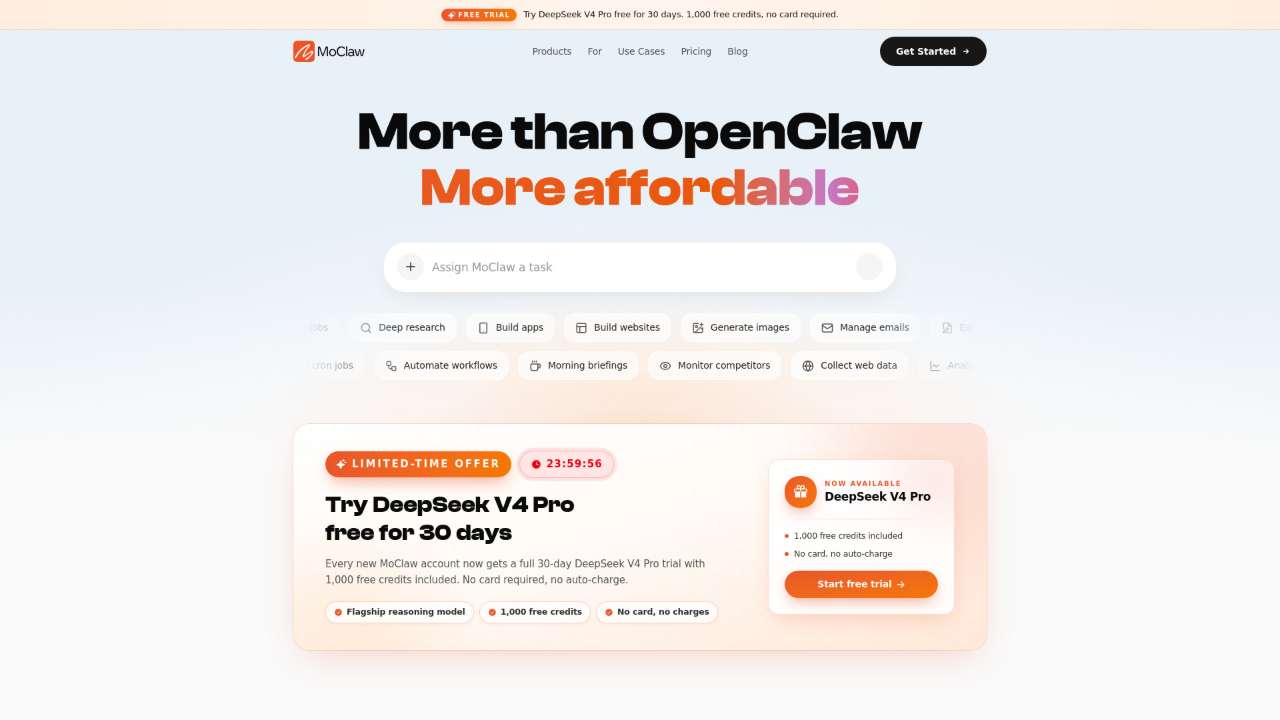 MoClaw AI