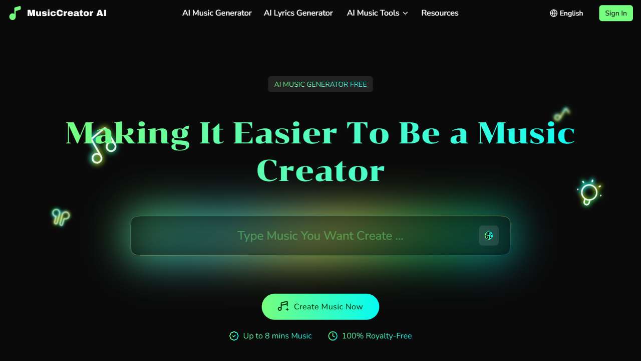 MusicCreator AI