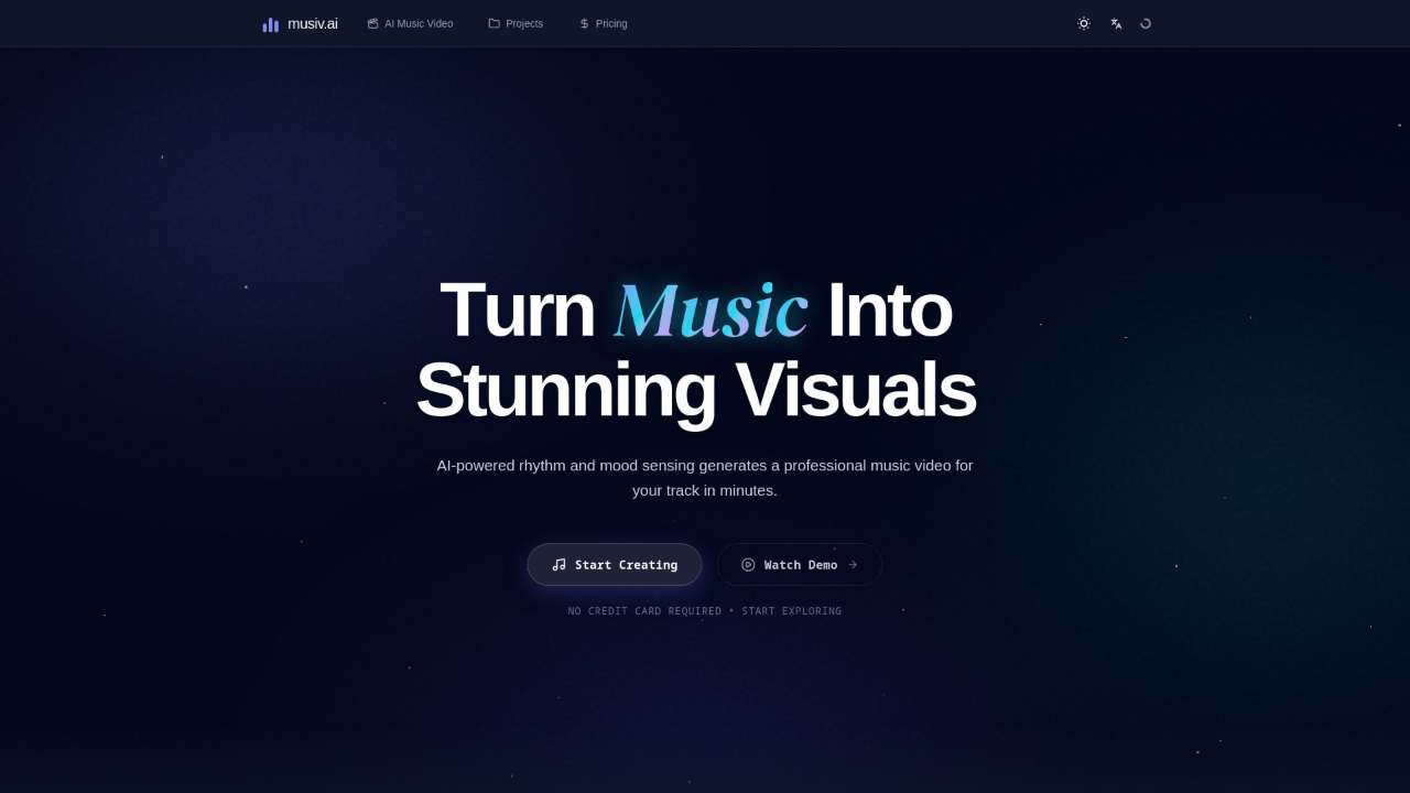Musiv - AI Music Video Generator