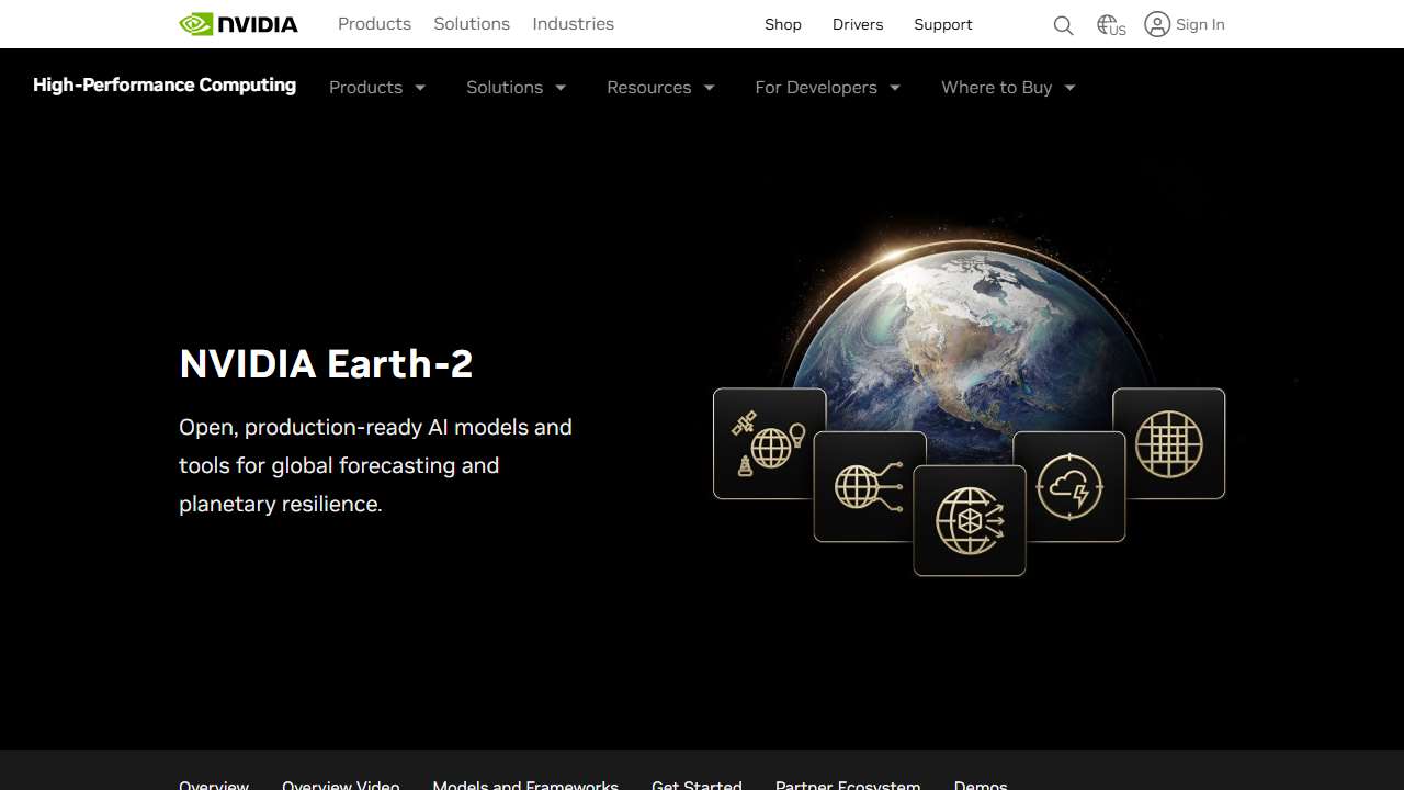 NVIDIA Earth 2 Platform