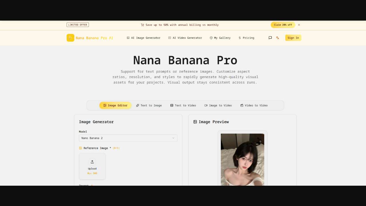 Nana Banana Pro AI