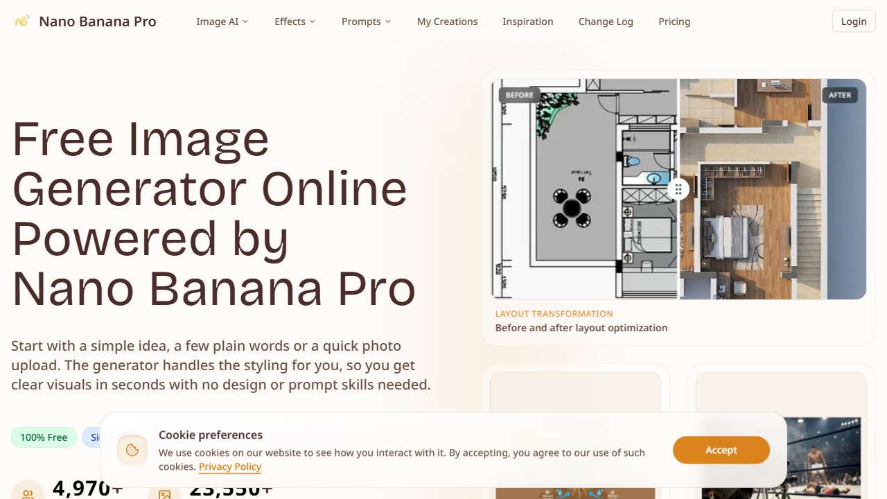 Nano Banana Pro - Free AI Image Generator Online