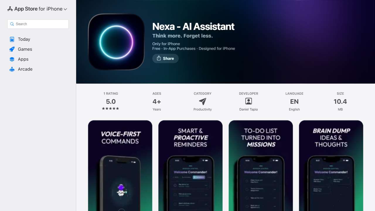 Nexa - AI Assistant