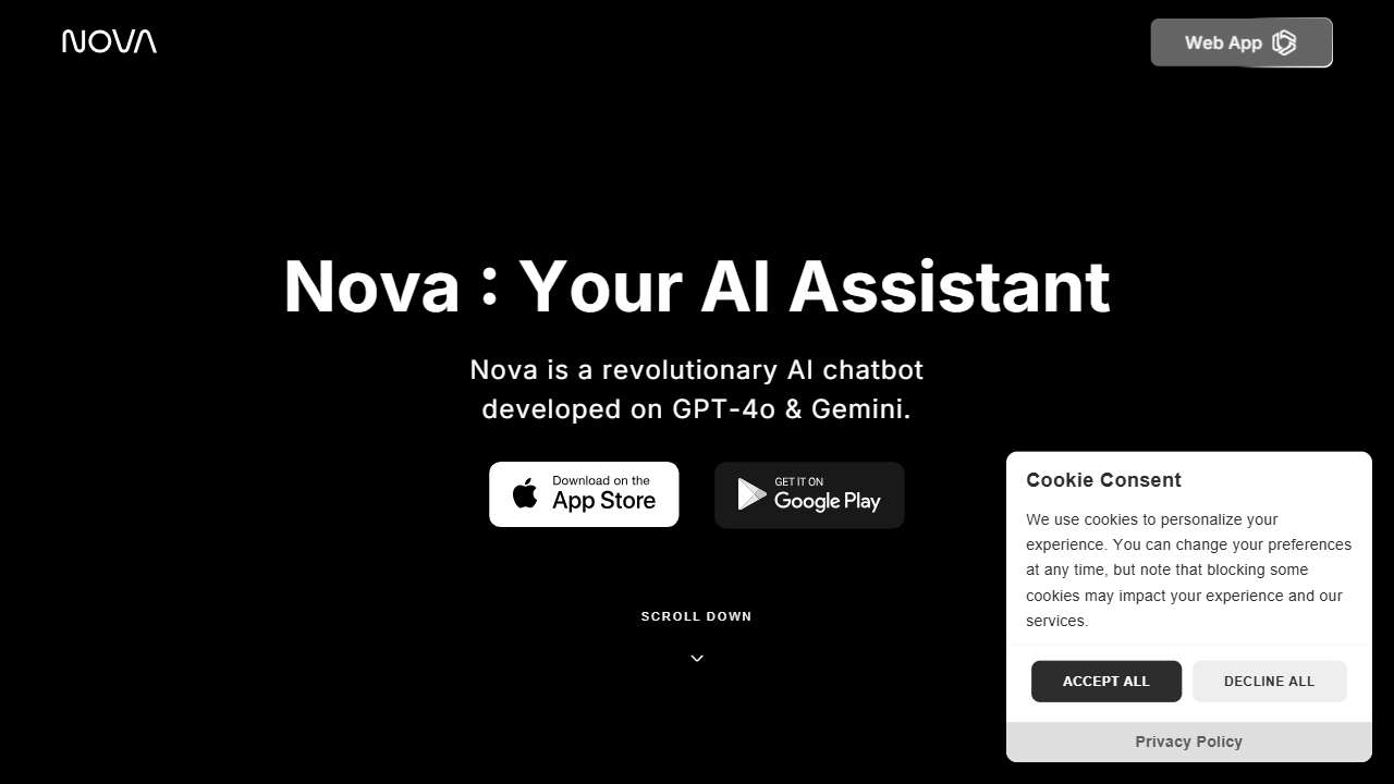 Nova - AI Chatbot