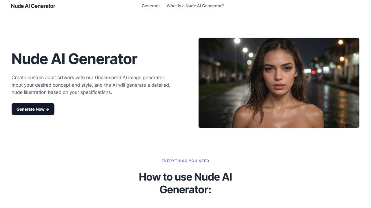 Nude AI Generator