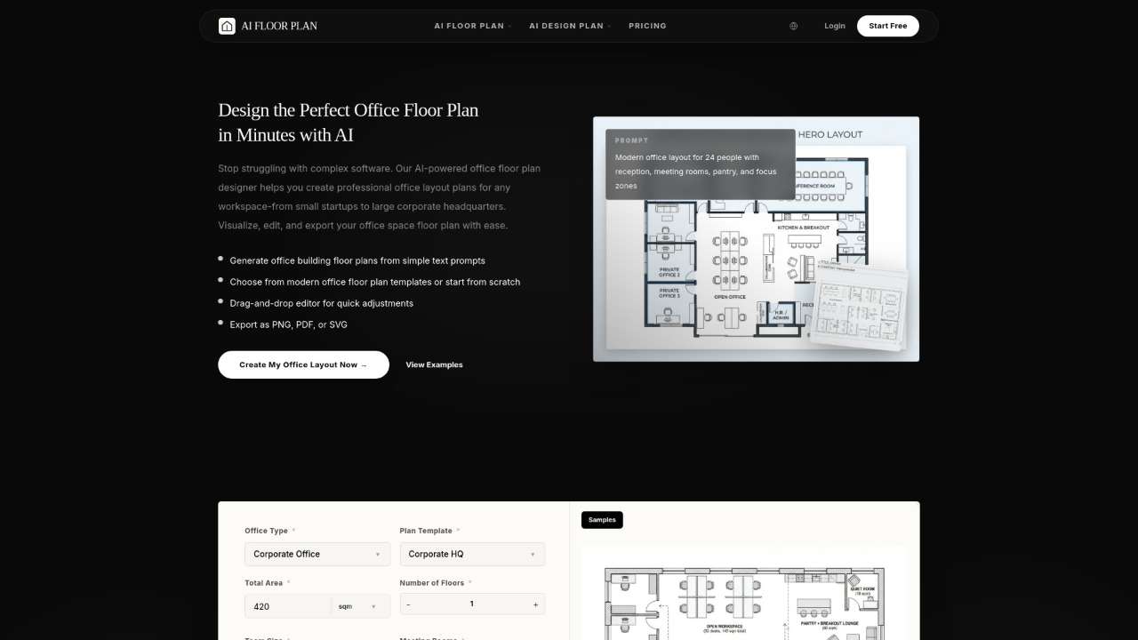 Office Floor Plan