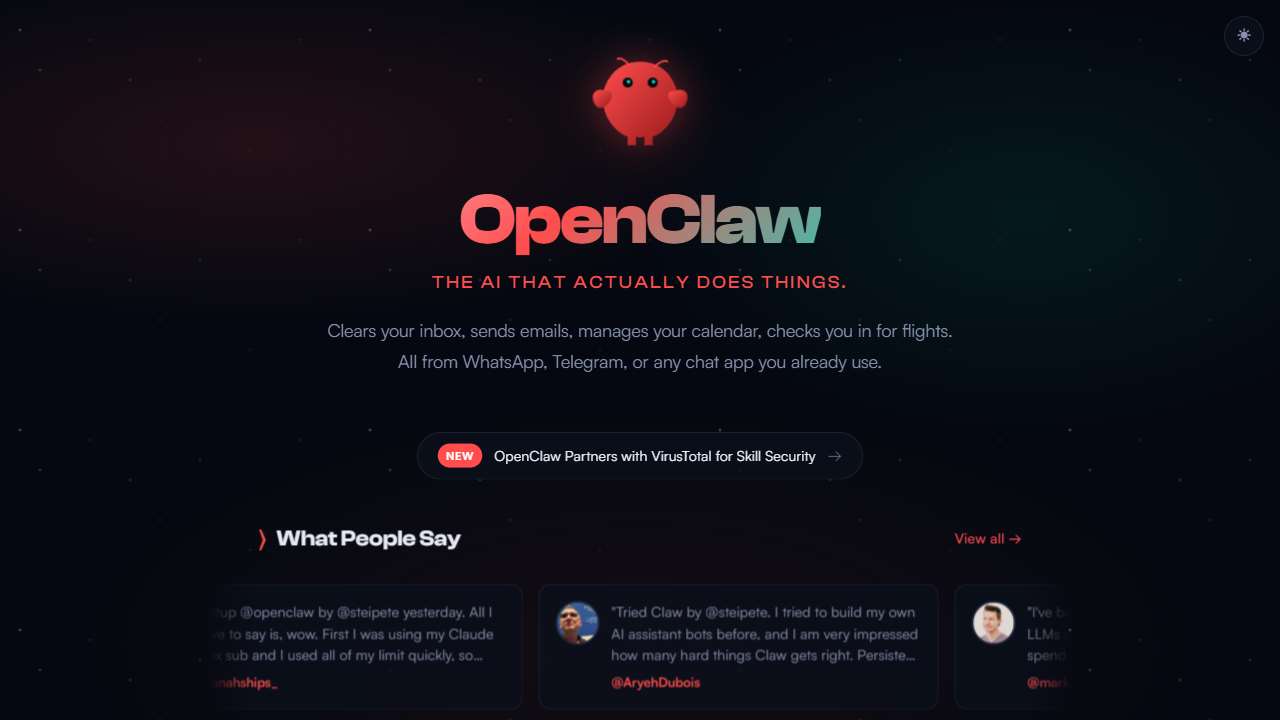 OpenClaw — Personal AI Assistant