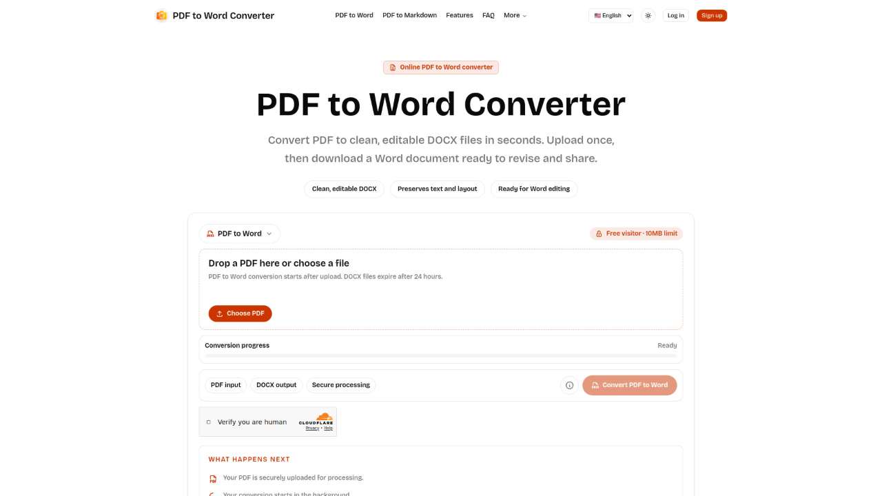 PDF to Word AI