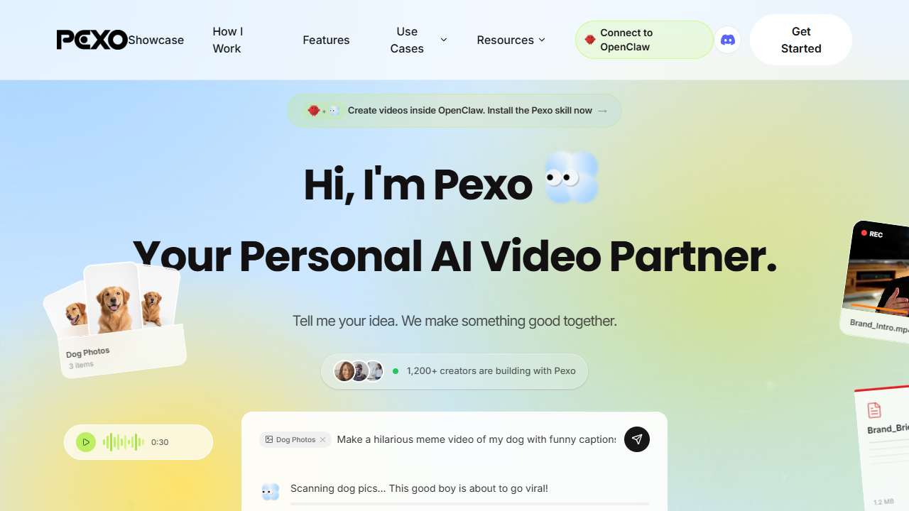 Pexo - Your Personal AI Video Partner