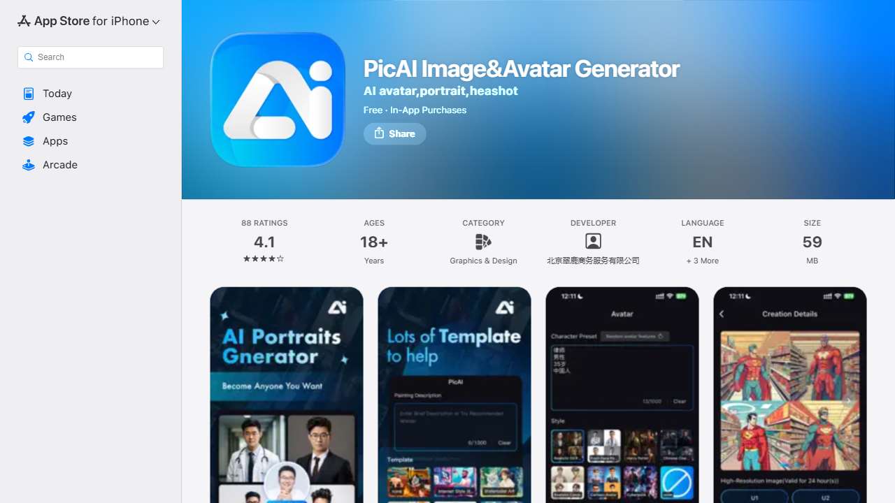 PicAI Image&Avatar Generator