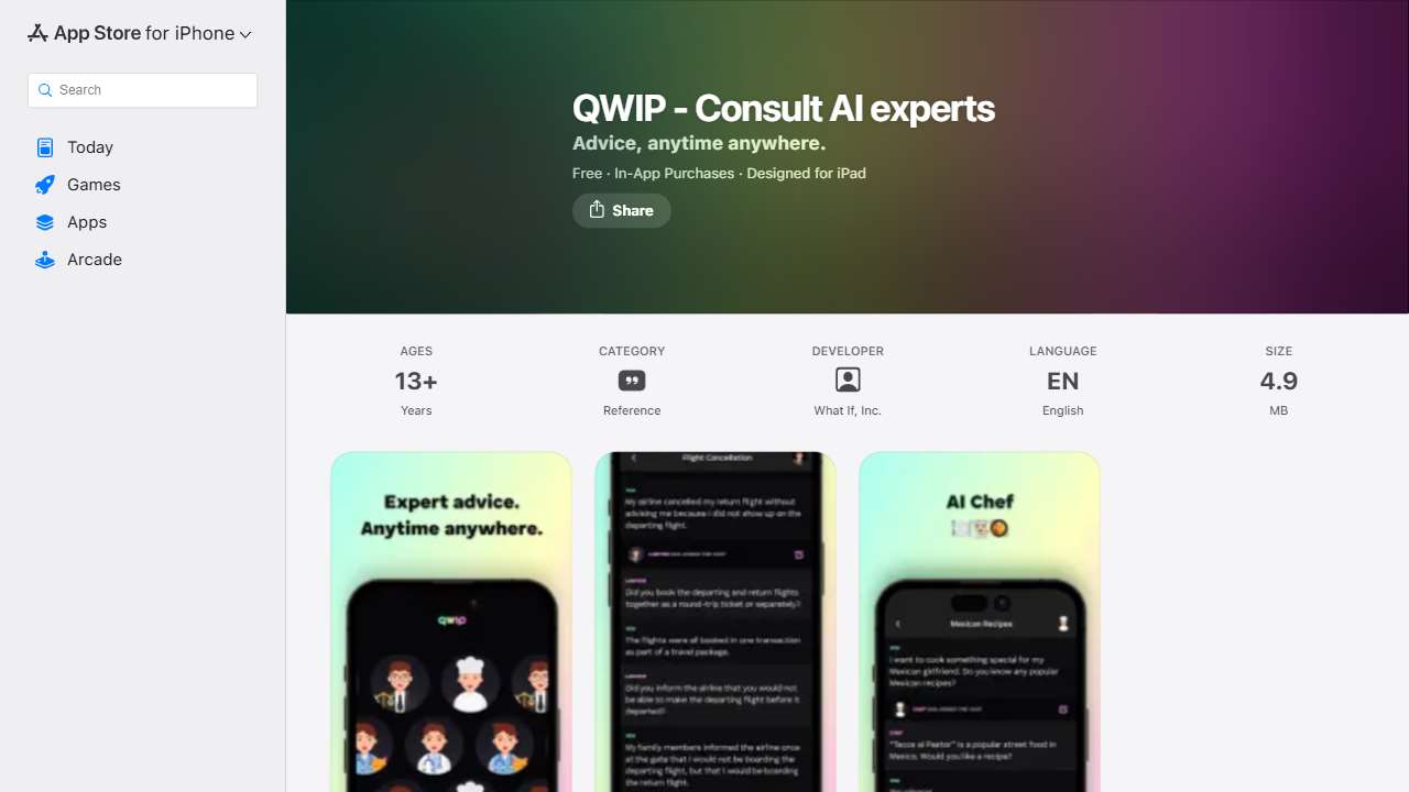 QWIP - Consult AI experts