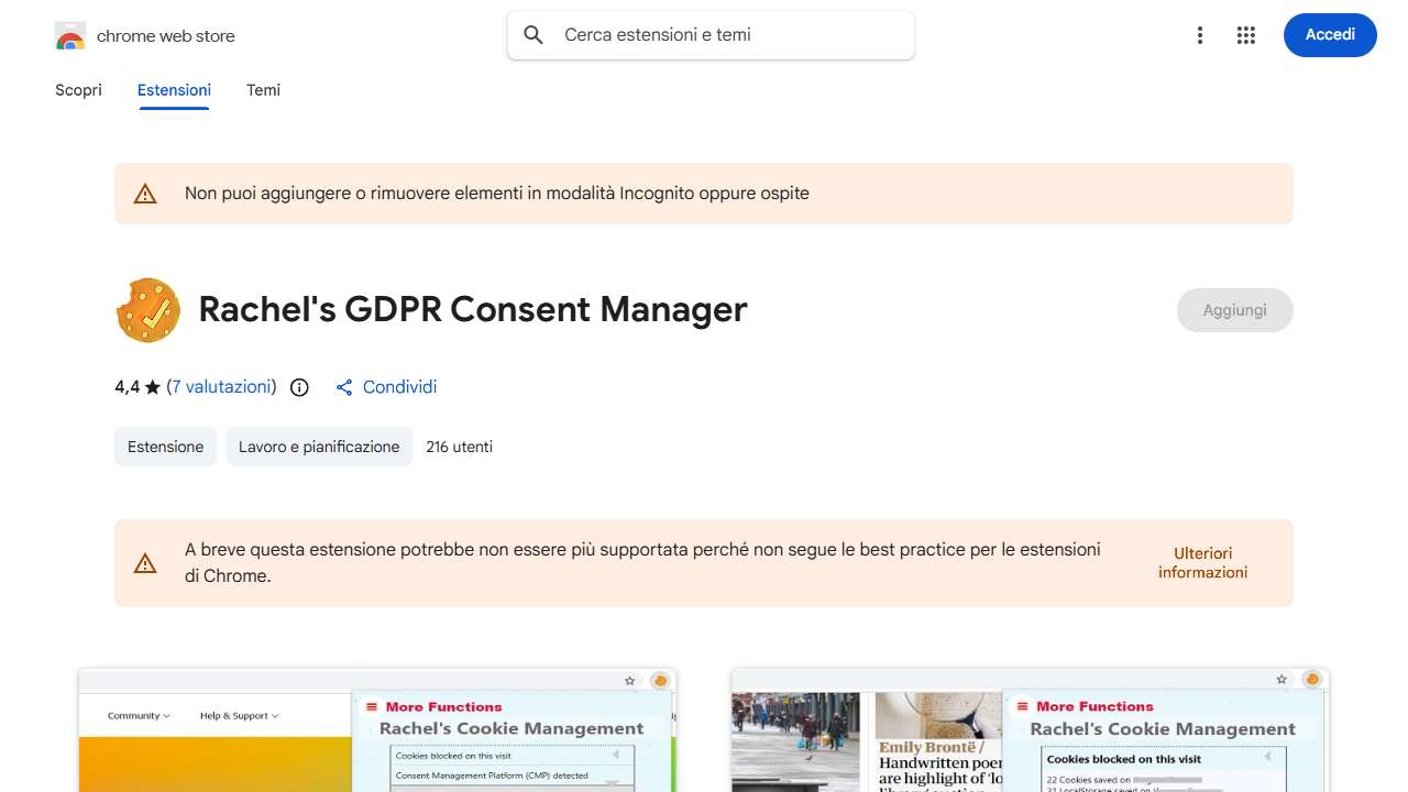 Rachel's GDPR Consent Manager