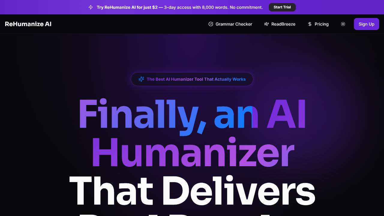 ReHumanize AI
