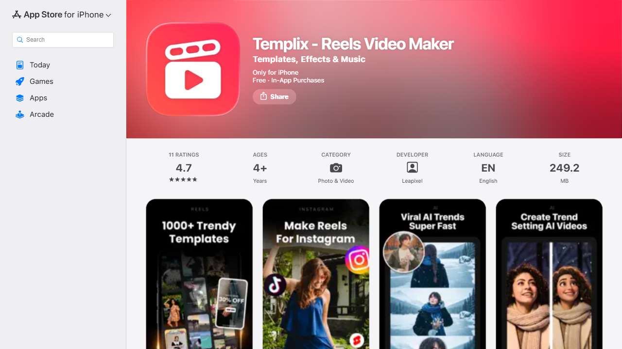 Reel Maker & AI Templates