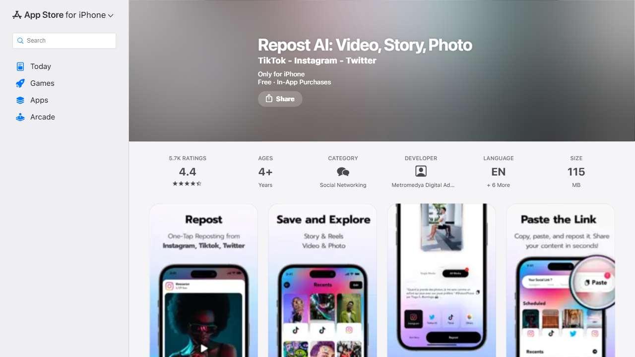 Repost:AI, Video, Story, Photo