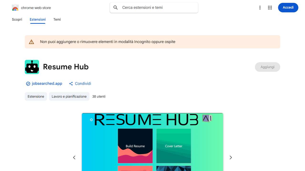 Resume Hub