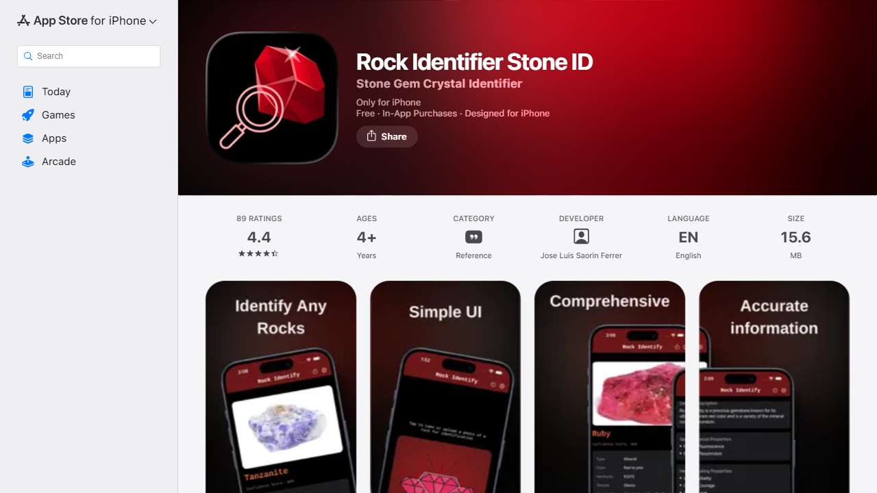 Rock Identifier: RockIdentify