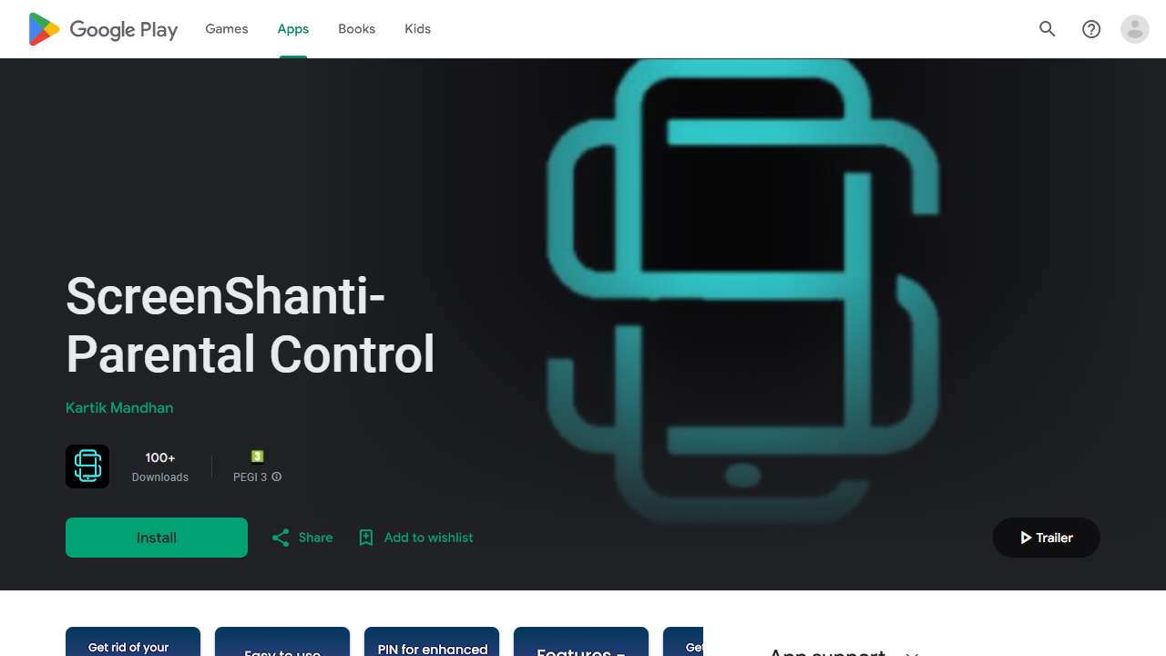 ScreenShanti- Parental Control