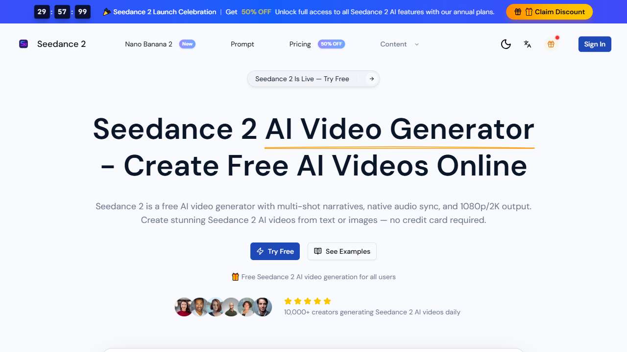 Seedance 2 AI