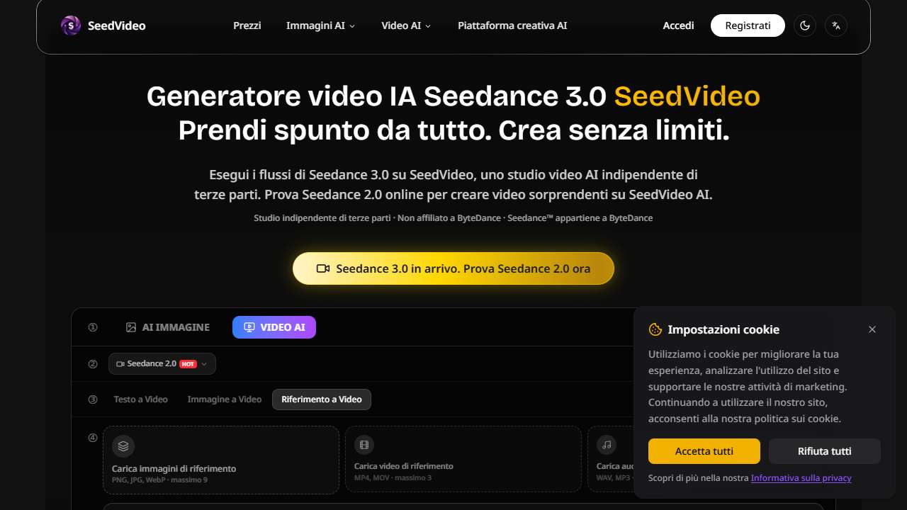 Seedance 3.0 AI