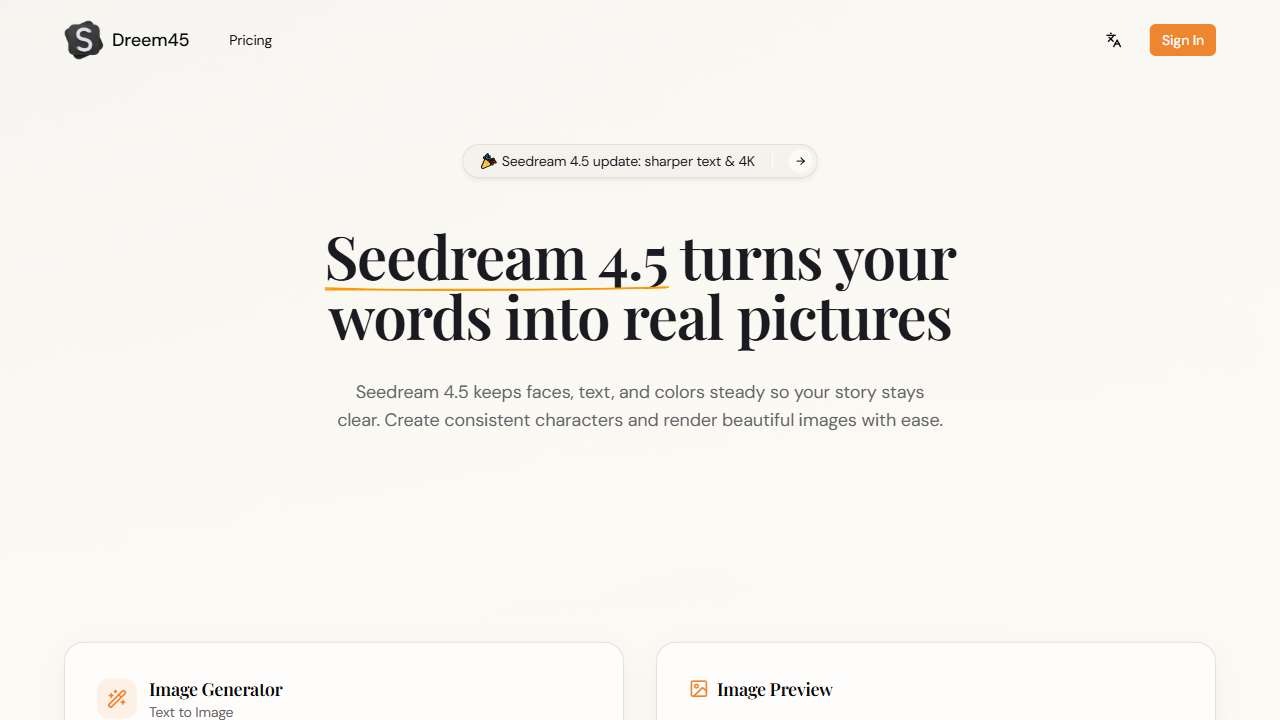 Seedream 4.5