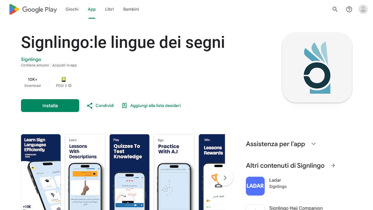 Signlingo: Learn Sign Languages