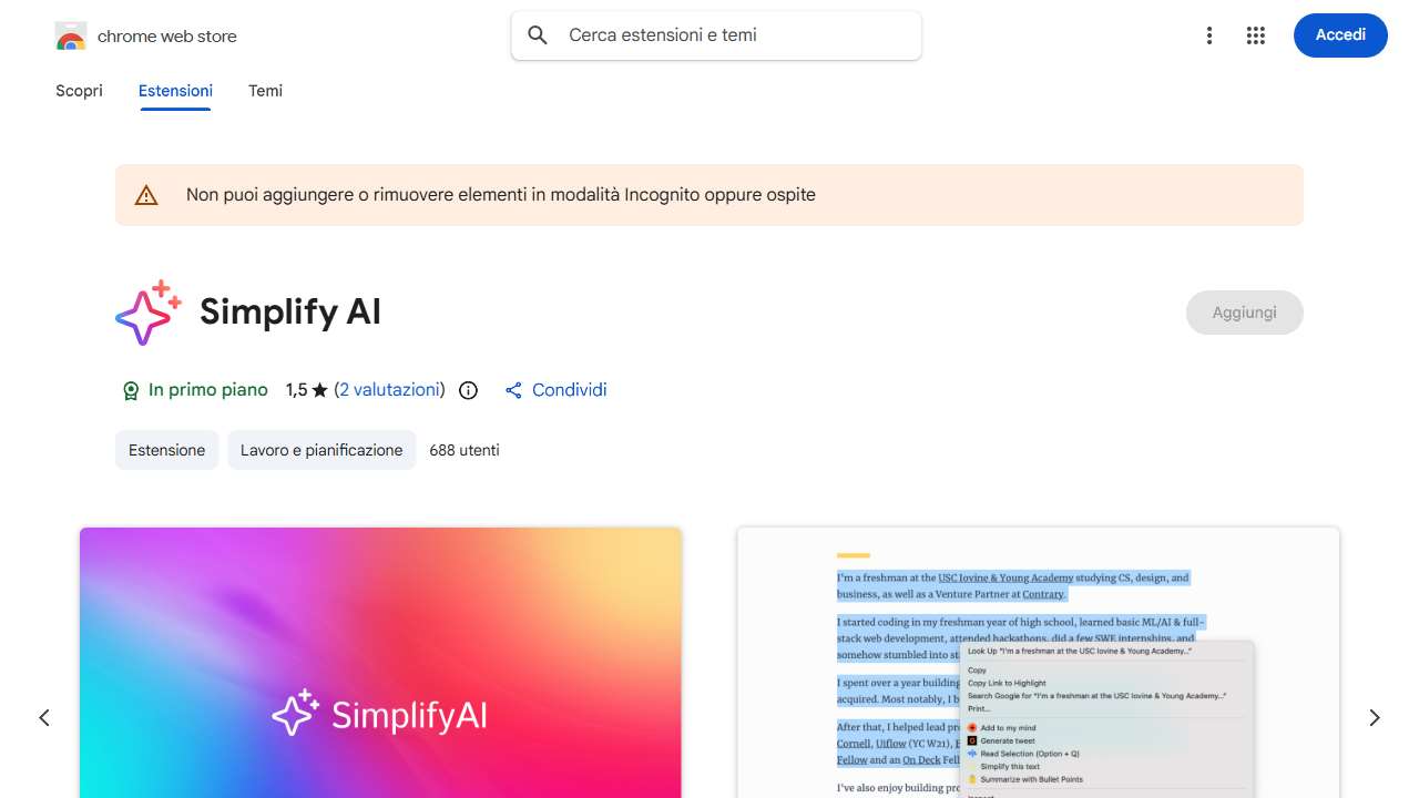 Simplify AI