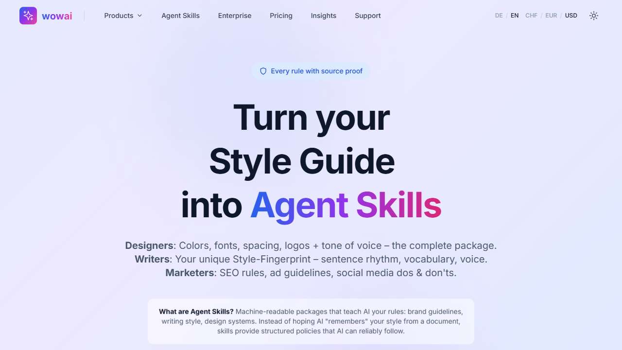 SkillsConverter – Turn your brand manual into an AI-ready Skill Pack