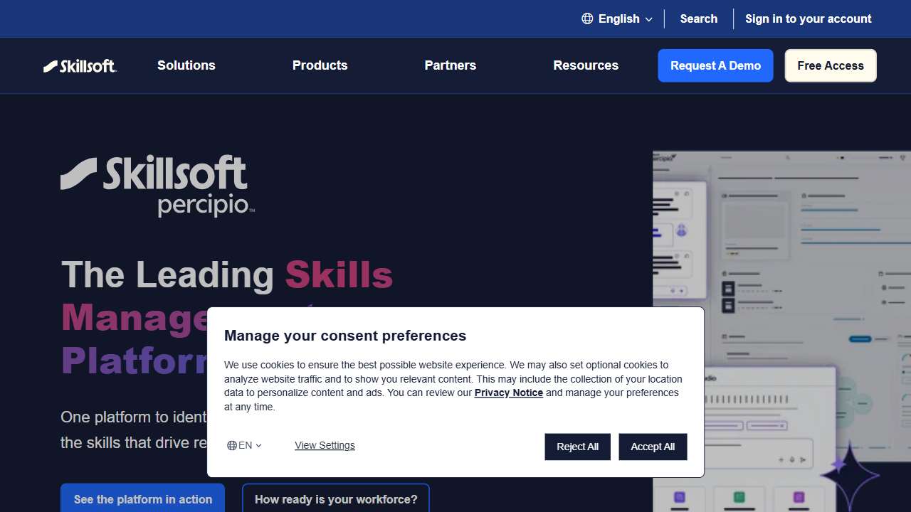Skillsoft Percipio