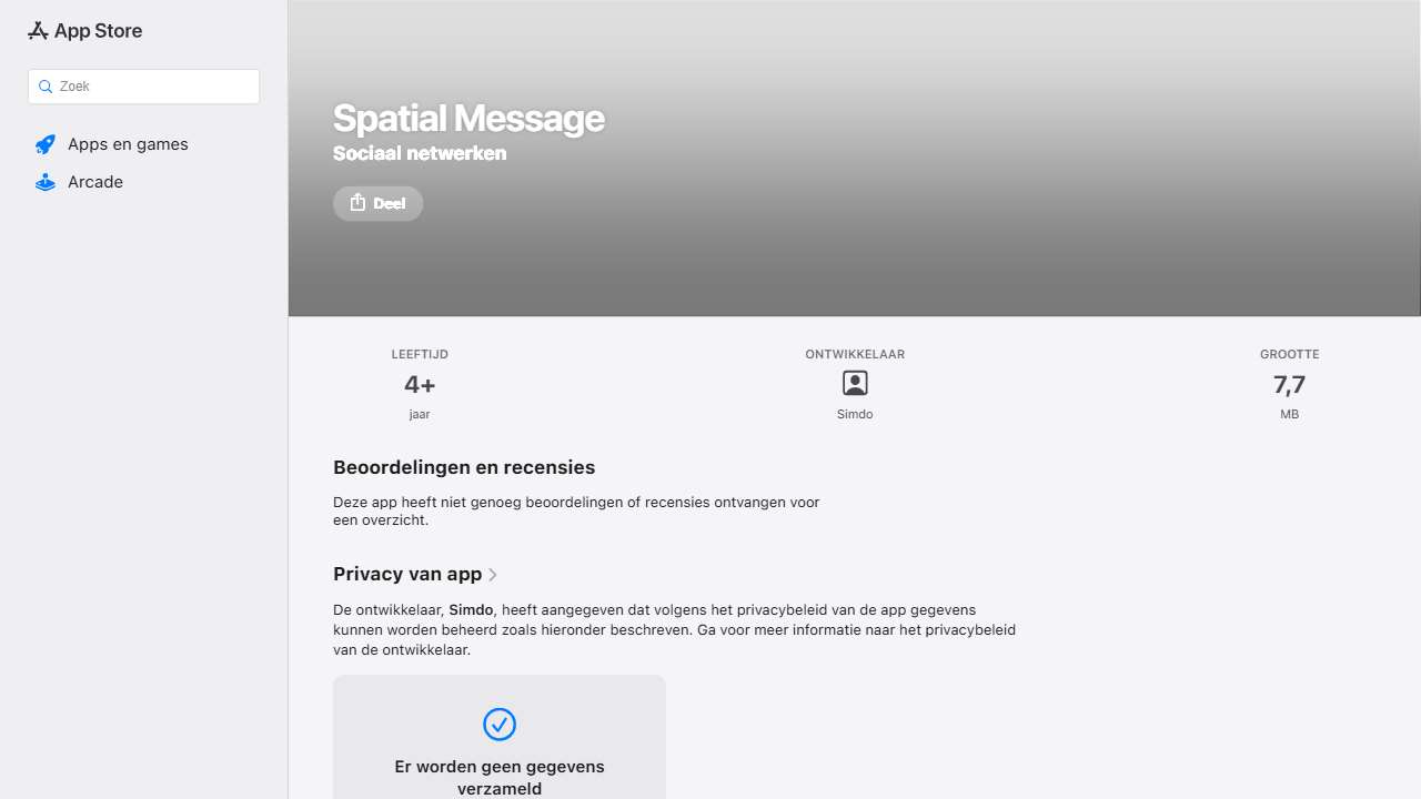 Spatial Message - for WhatsApp