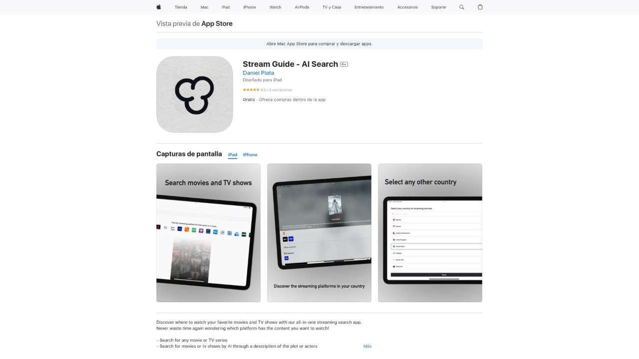 Stream Guide - AI Search