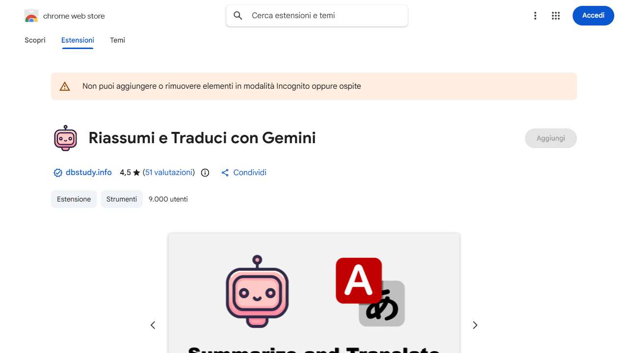 Summarize and Translate Web Pages