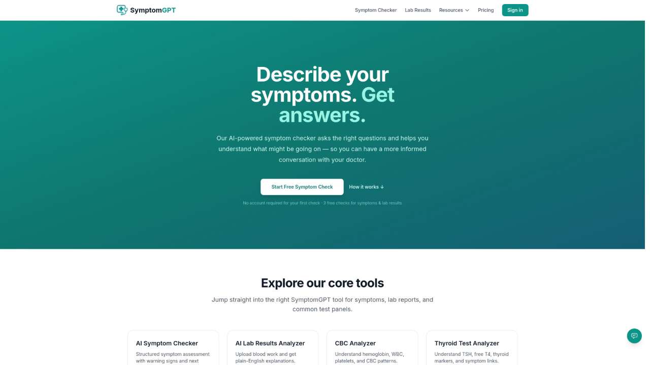 SymptomGPT