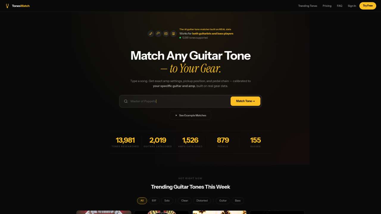 TonesMatch