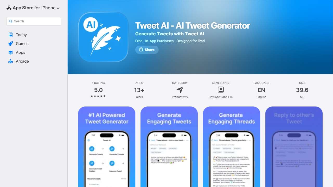 Tweet AI - AI Tweet Generator