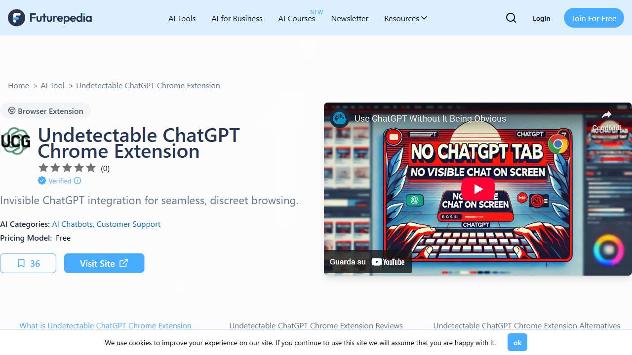Undetectable ChatGPT Chrome Extension